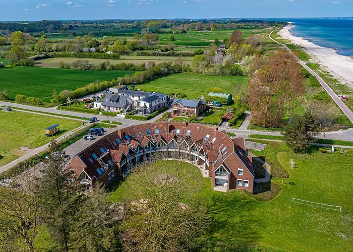 Kleine Brise Mit Meerblick Und Schwimmbad Lägenhet Kronsgaard